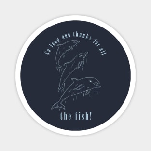 The Fish - light print Magnet